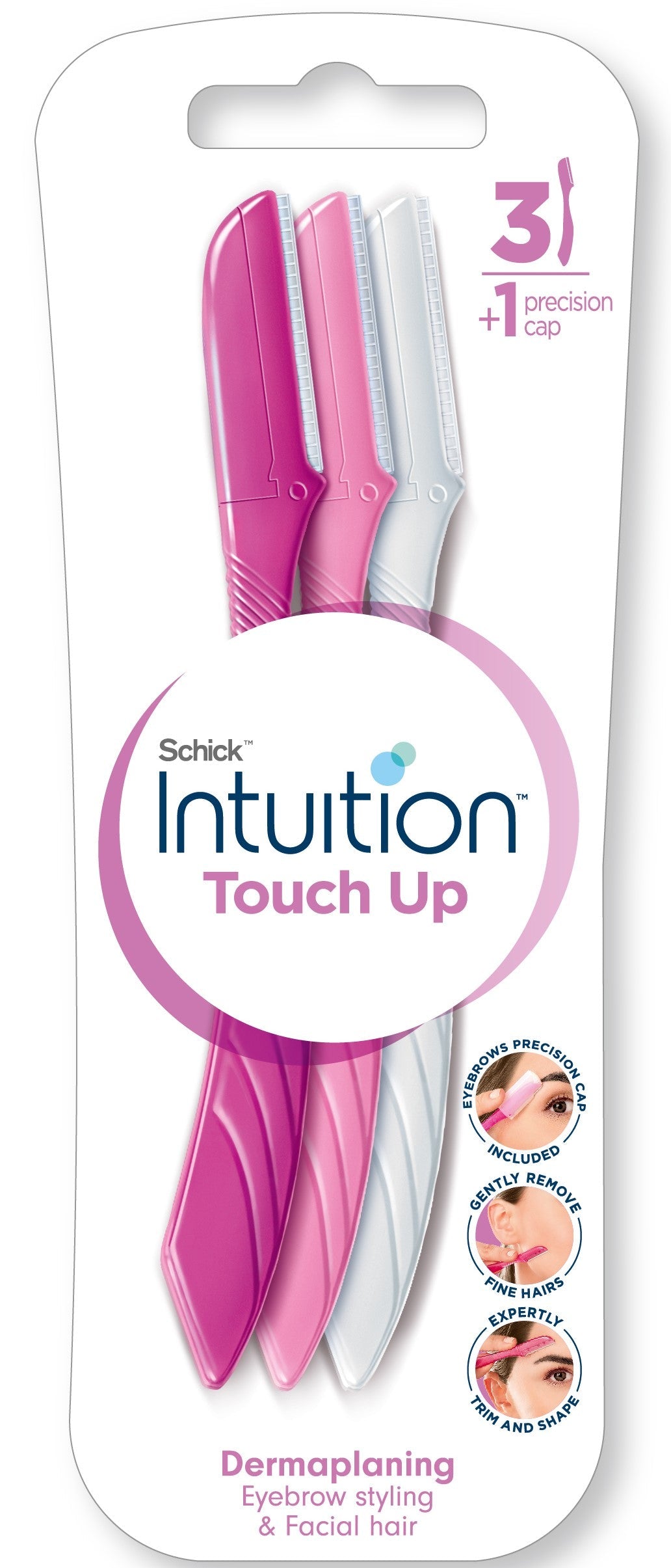 Schick Touch Up Eyebrow & Facial Razor 3S