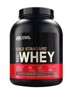 On 100% Whey Gold Standard Dbl Rich Chocolate 5Lbs