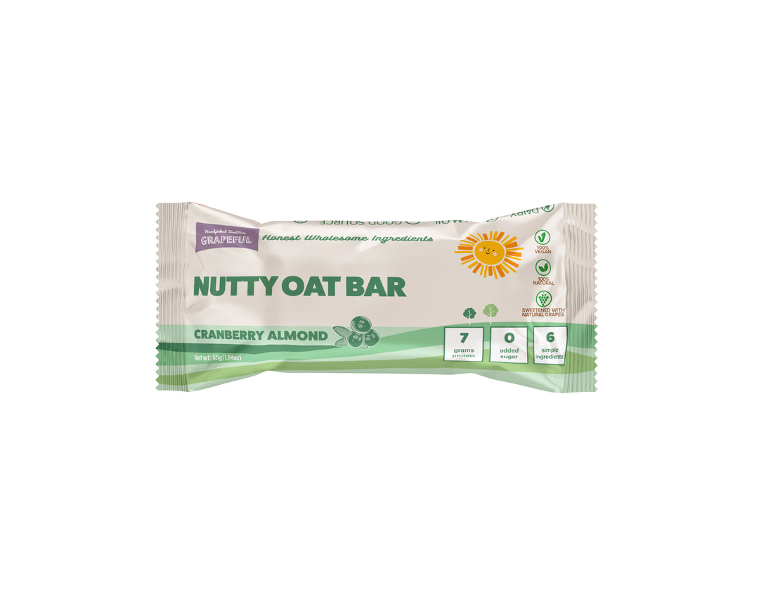 Grapeful Nutty Cranberry Almond Oat Bar 55g 20s