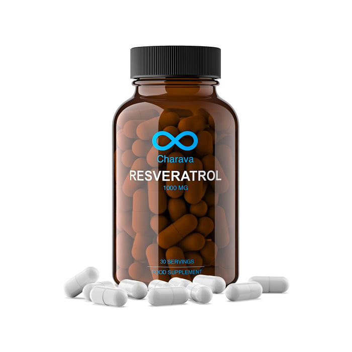 CHARAVA RESVERATROL 1000MG CAP 30S