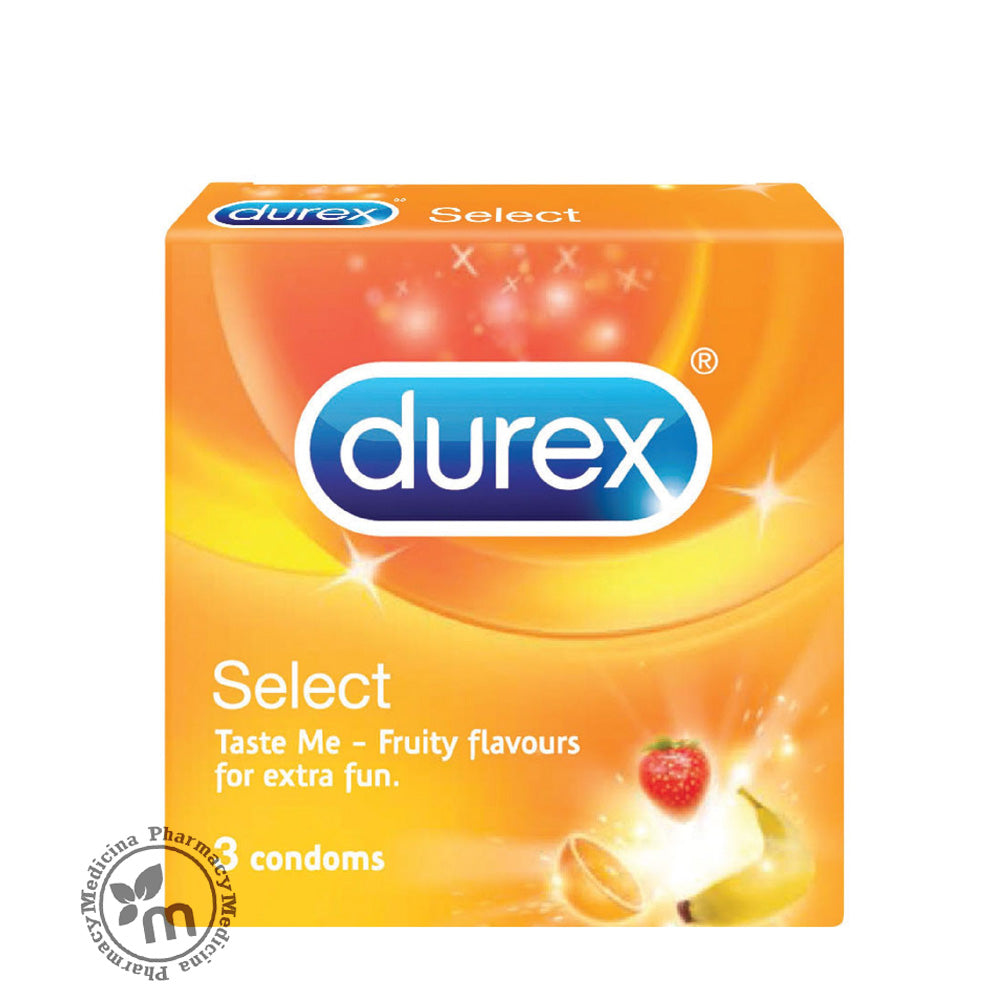 Durex Select Flavours 3s | Medicina Pharmacy – Al Manara Pharmacy