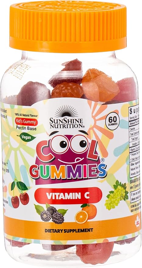 SUNSHINE KIDS VIT C GUMMIES 60S