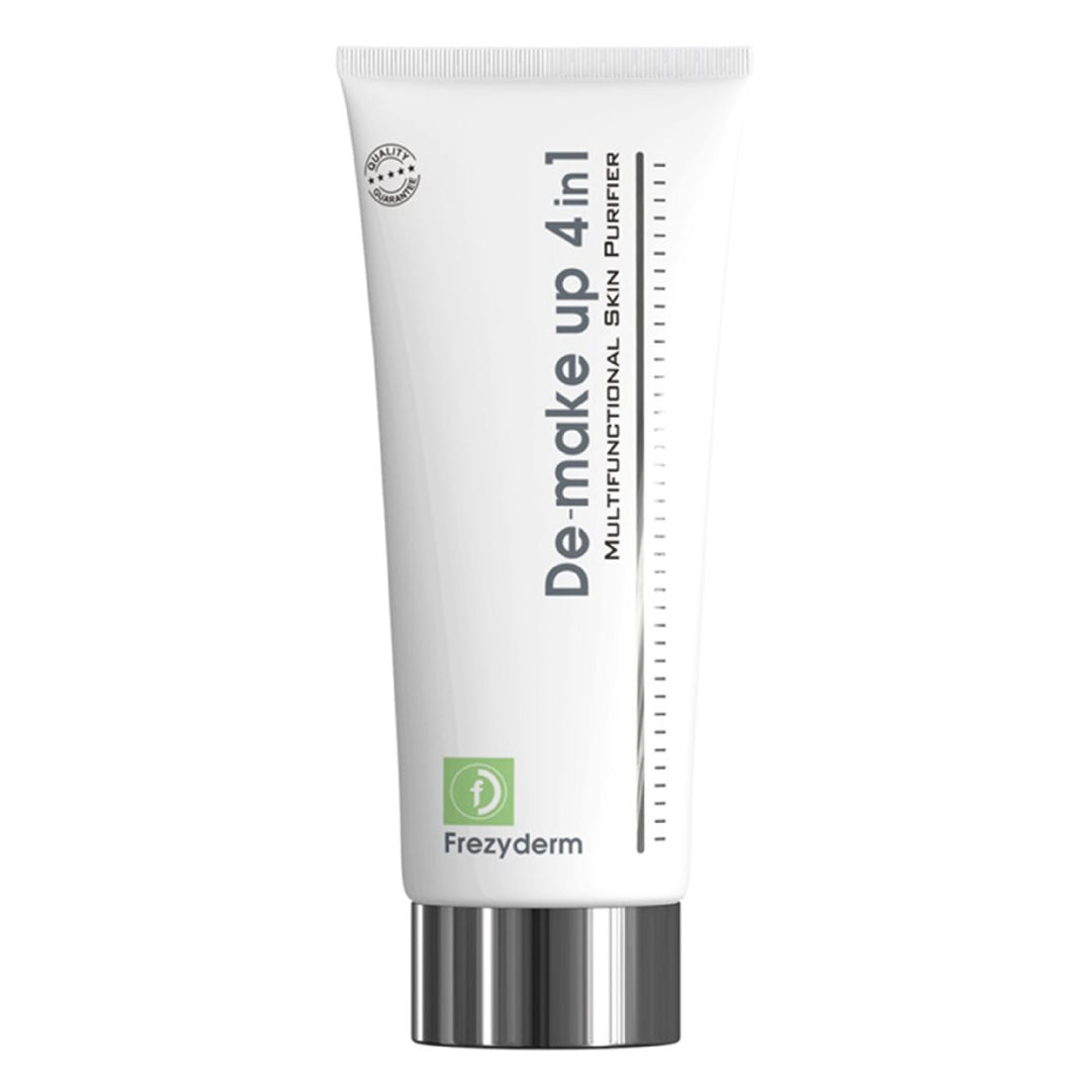 Frezyderm De Make-Up 4 In 1 200 ML cleansing milk for face, neck, and eyes.