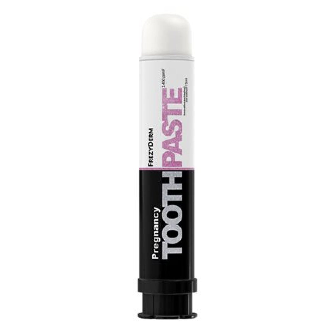 Frezyderm Pregnancy Toothpaste 75 ML tube for oral care during pregnancy and lactation.