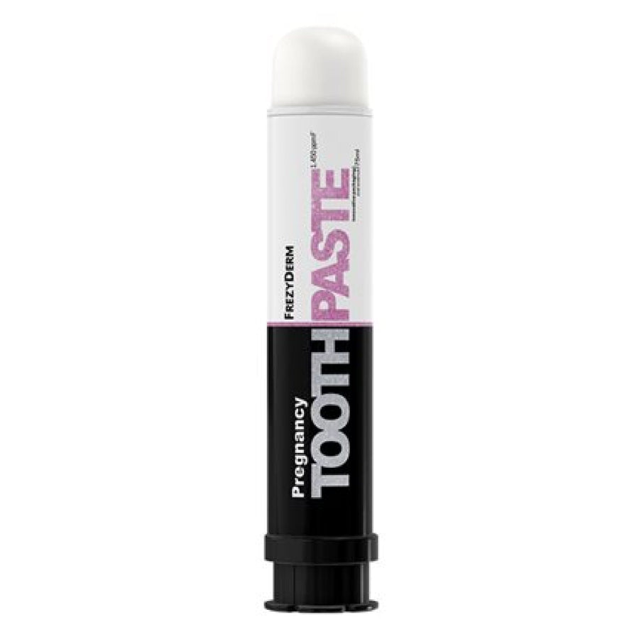 Frezyderm Pregnancy Toothpaste 75 ML tube for oral care during pregnancy and lactation.