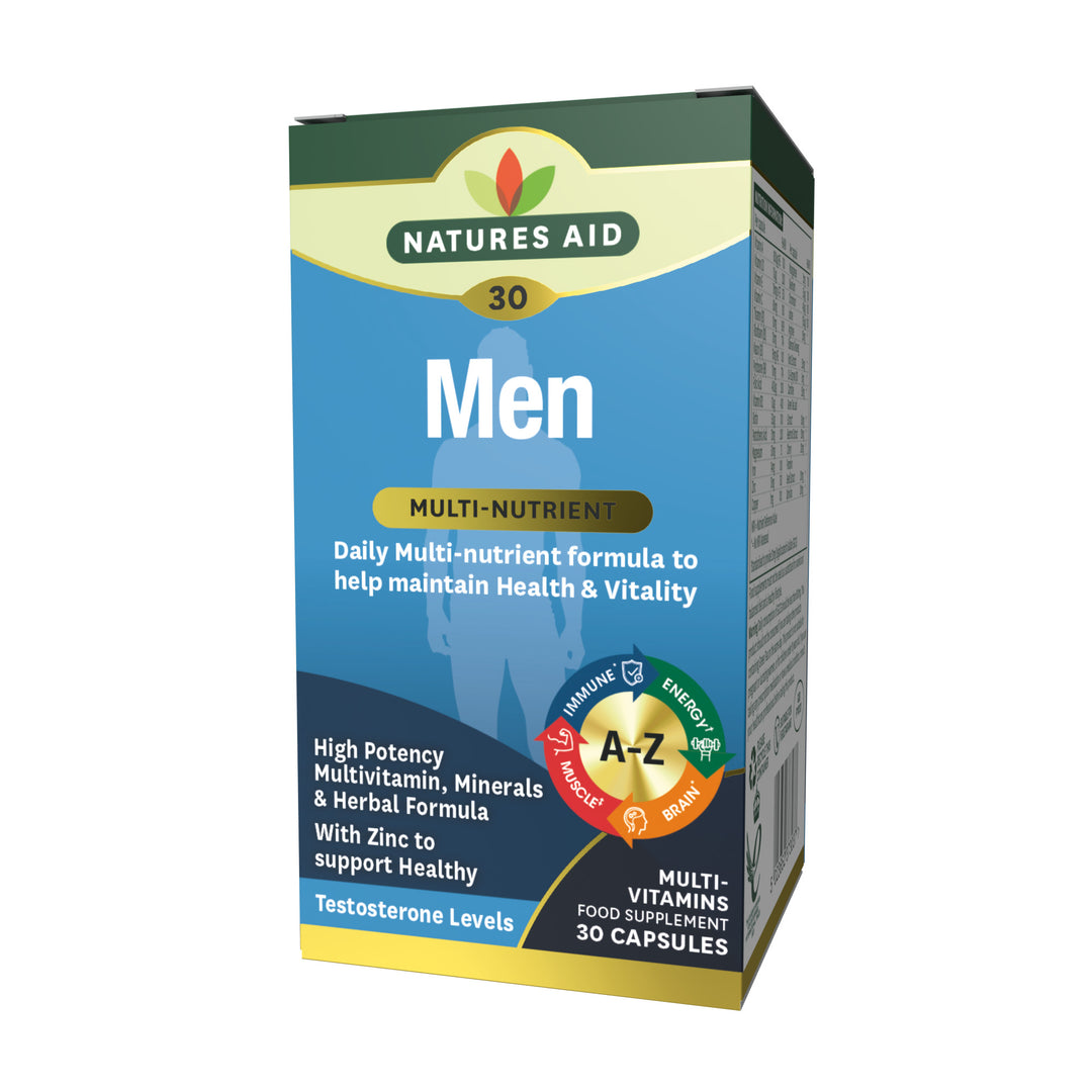 Natures Aid Men Cap 30S