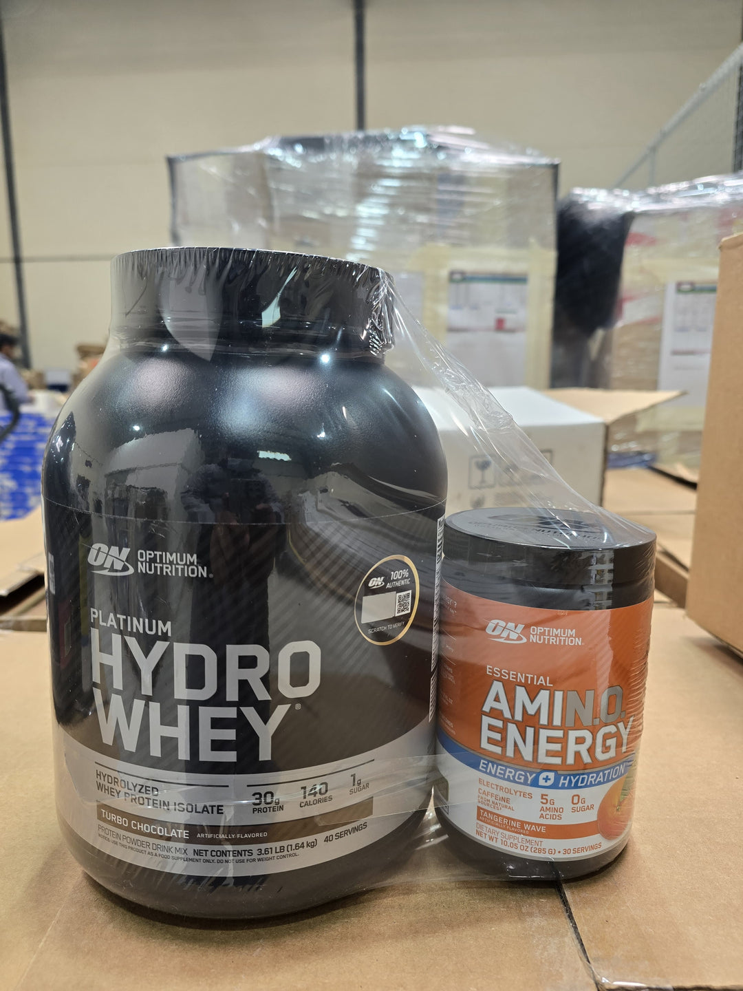 On Hydro Turbo Choco 3.61Lbs+Amino Tanger 285G Offerpk