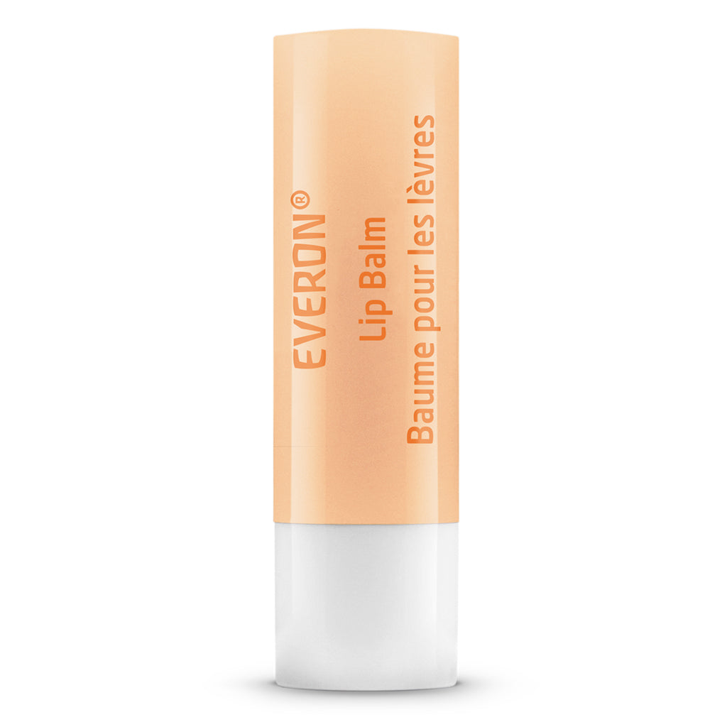 Weleda Everon Lipcare 4.8G with jojoba oil, rose wax, and shea butter for nourishing lips.