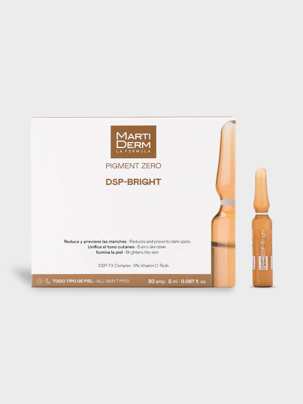 Martiderm Pigment Zero Dsp-Bright Amp 30S