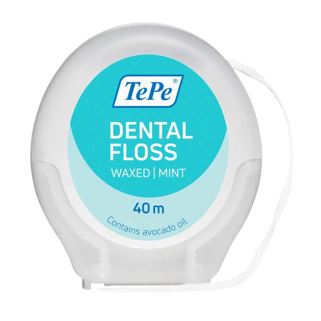 Tepe 642230 Dental Floss Waxed/Mint 40M