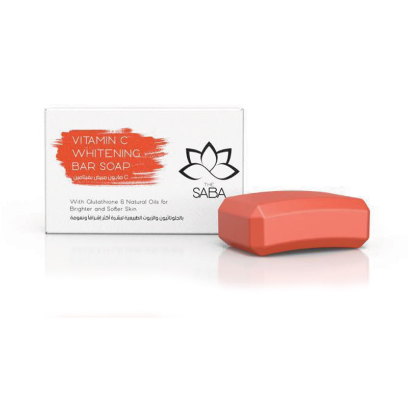 The Saba Vitamin C Whitening Bar Soap 100gm
