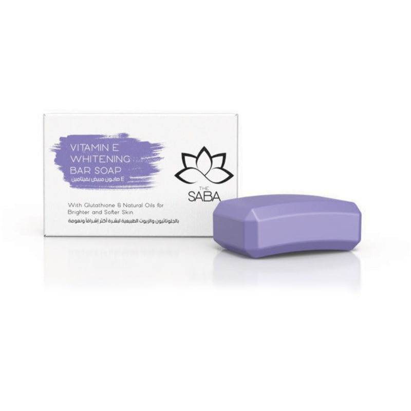 The Saba Vitamin E Whitening Bar Soap 100gm