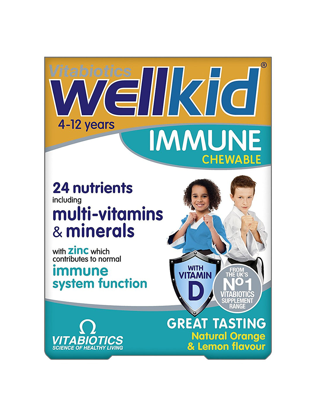 WellKid Immune Chewable Tablets Boost Kids Immunity