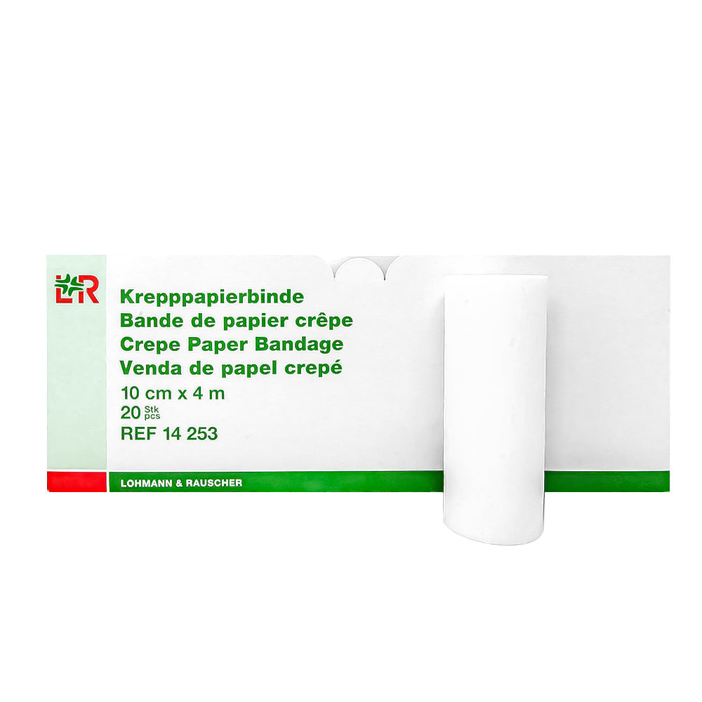 LR Crepe Bandage 10cmx4m 1S 14253