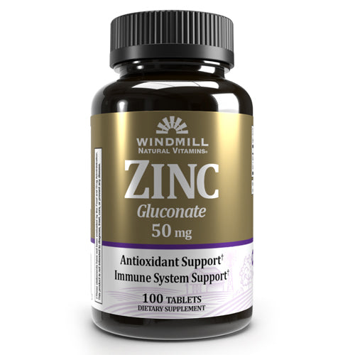 Windmill Zinc Gluconate 50mg Tablets, 100s