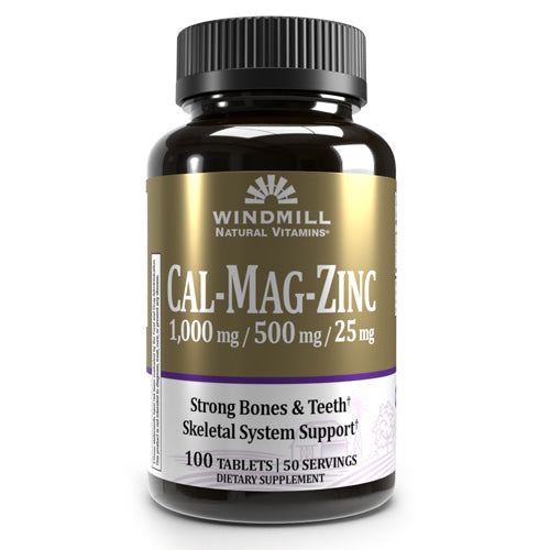 Windmill Calcium Magnesium & Zinc Tablets 100s