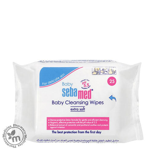 Sebamed Baby Wet Wipes 25s