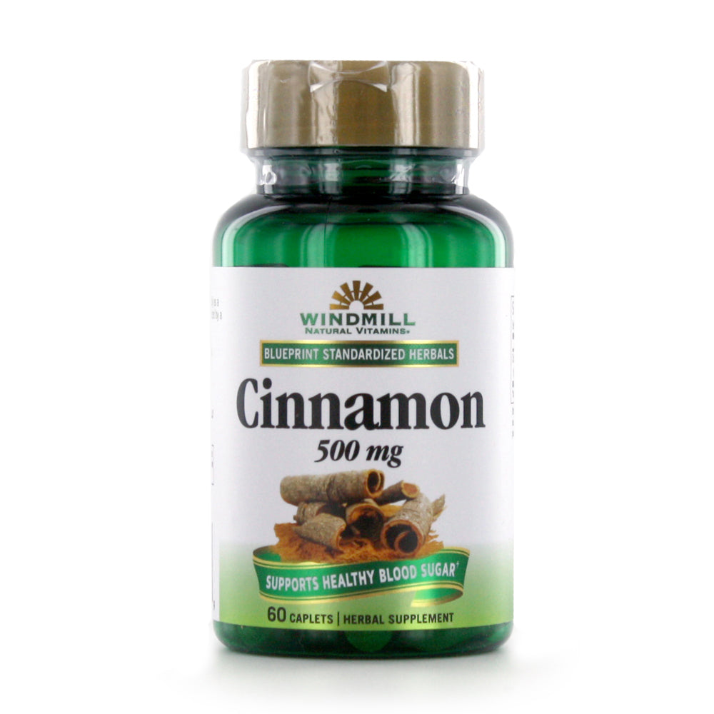 Windmill Cinnamon 500mg Tablets 60s