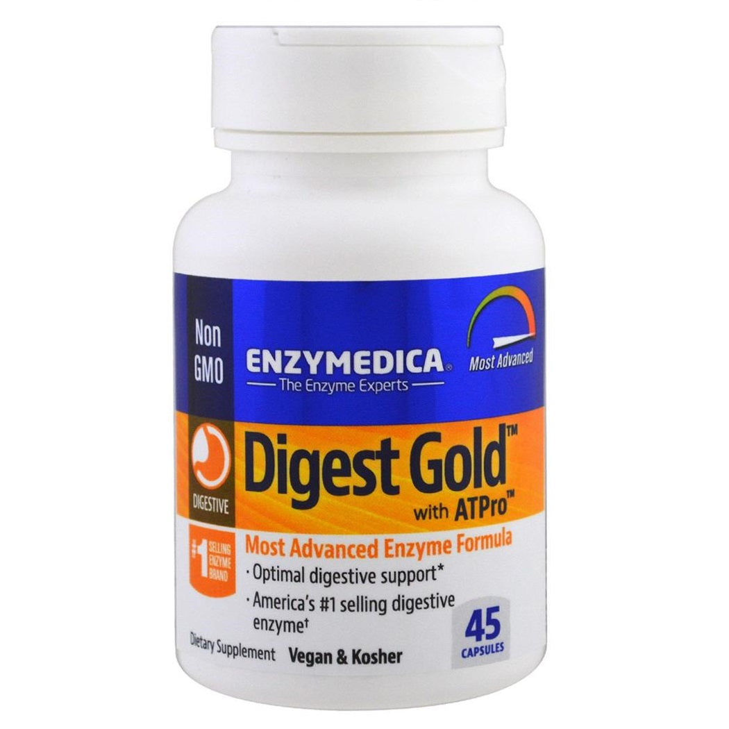 Enzymedica Digest Gold 45 Capsules Better Digestion 45s