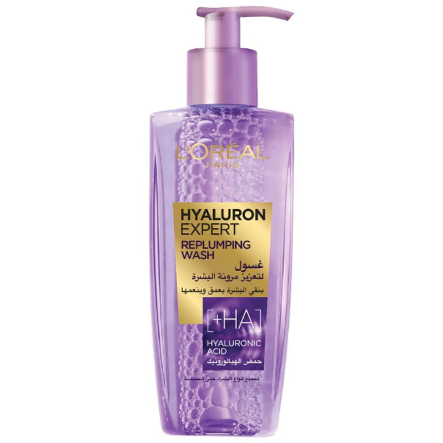 Loreal Hyaluron Replumping Gel Wash 200ml