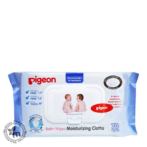 Pigeon Moisturizing Baby Wipes 70s