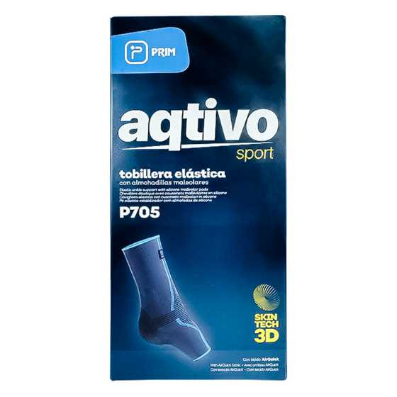 Prim P705 Aqtivo ankle support with insert packaging.