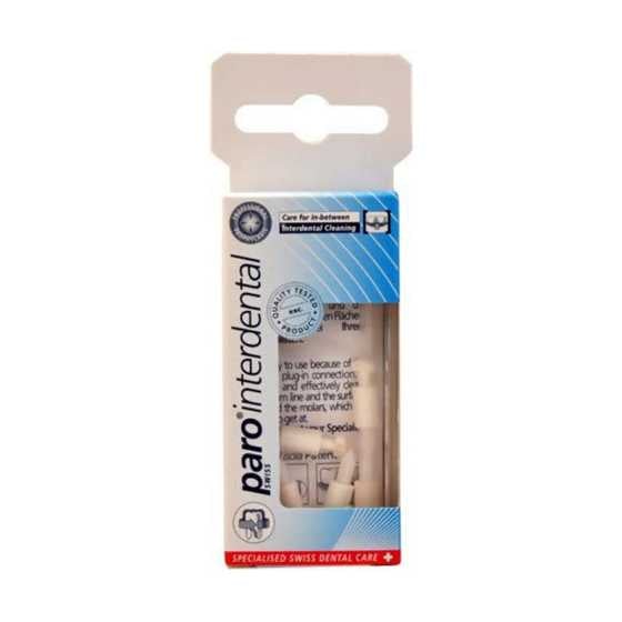Paro 1013 Interspace Brush F Soft Refill 6Pcs for orthodontic cleaning.