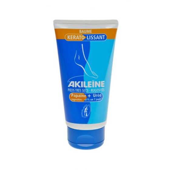 Akileine Ultra-Smoothing Balm 75 ml tube for rough feet care.
