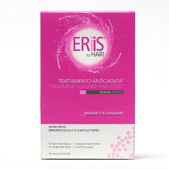 Eriis For Hair Treatment for Women 14 Vials packaging.