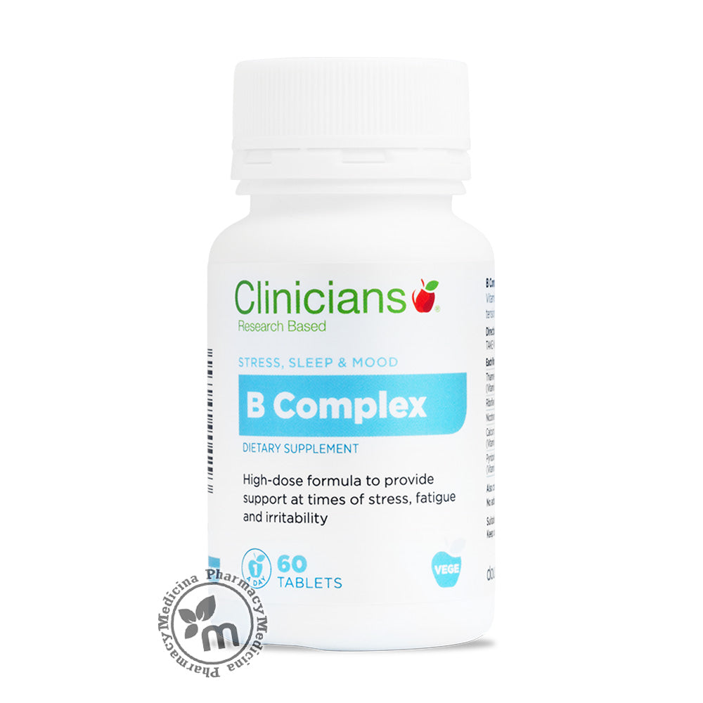 Clinicians B Complex Tab 60S