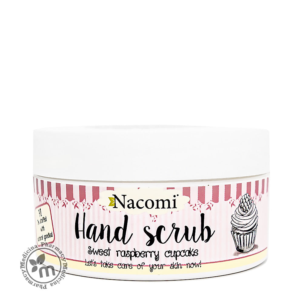 Nacomi Hand Scrub Weet Raspberry Cupcake 125G