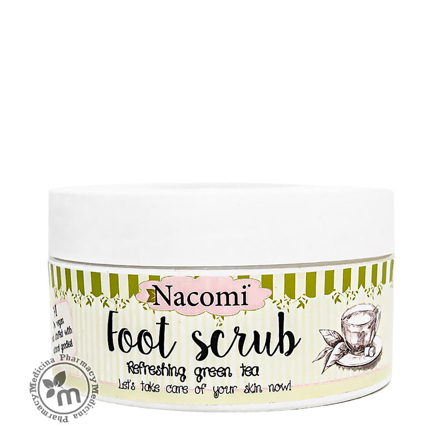 Nacomi Foot Scrub Refreshing Green Tea 125g