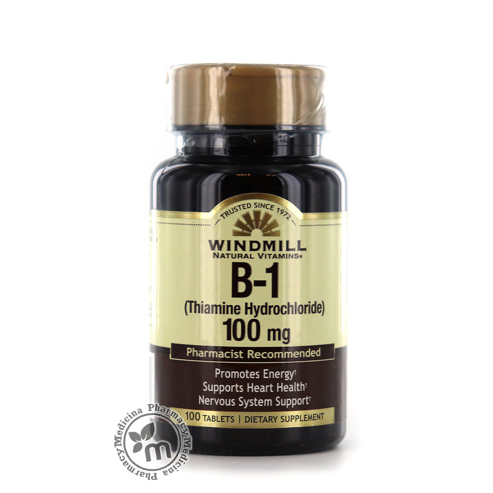 Windmill B1 Vitamin 100mg Tablets 100s