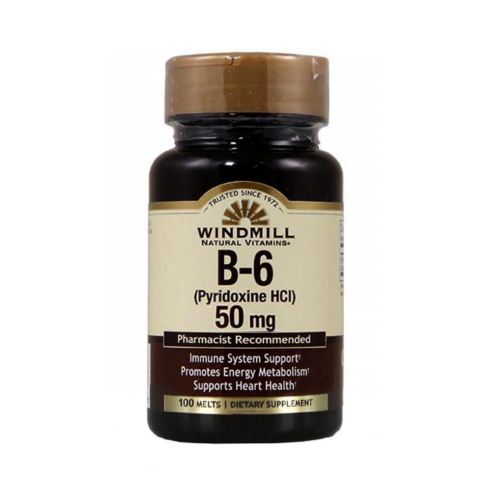 Windmill B6 Vitamin 50mg Tablets 100s