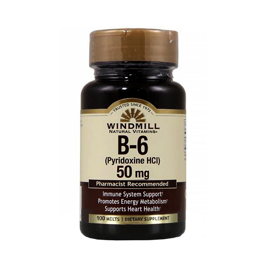 Windmill B6 Vitamin 50mg Tablets 100s