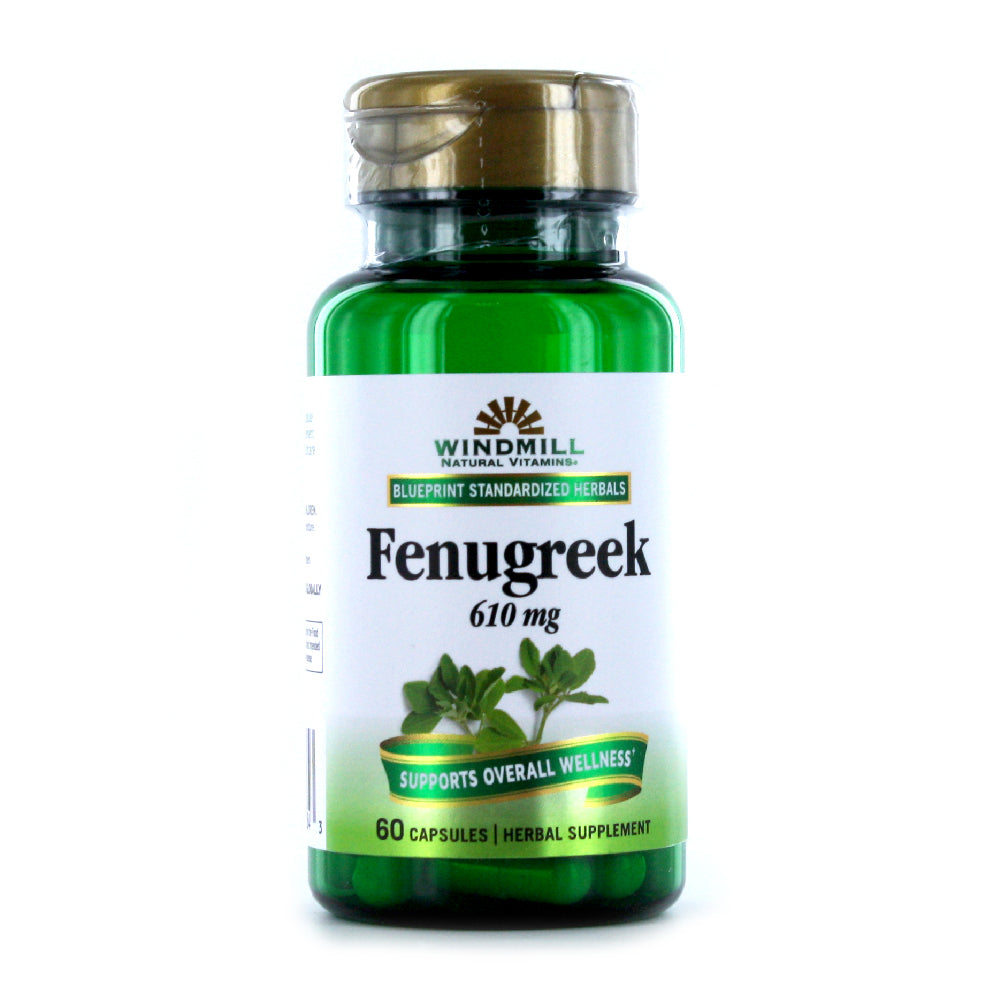Windmill Fenugreek 610mg Capsules 60s