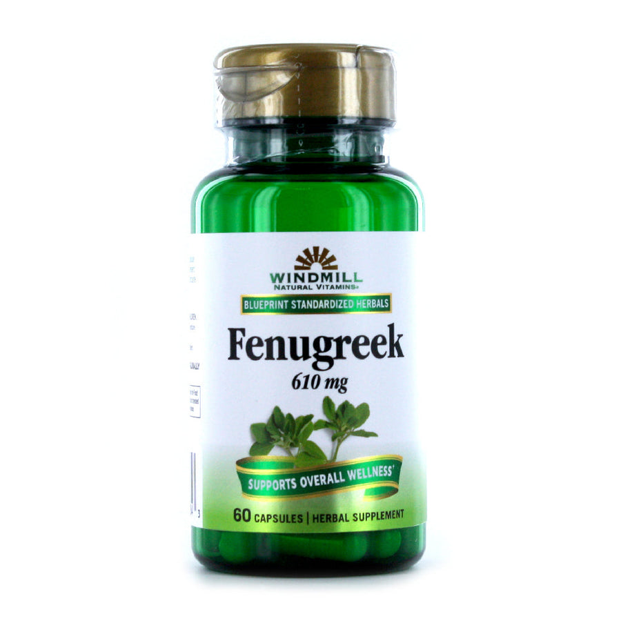Windmill Fenugreek 610mg Capsules 60s