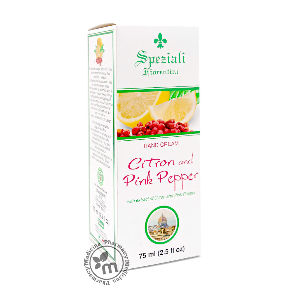 Derbe Hand Cream Citron & Pink Pepper 75ml