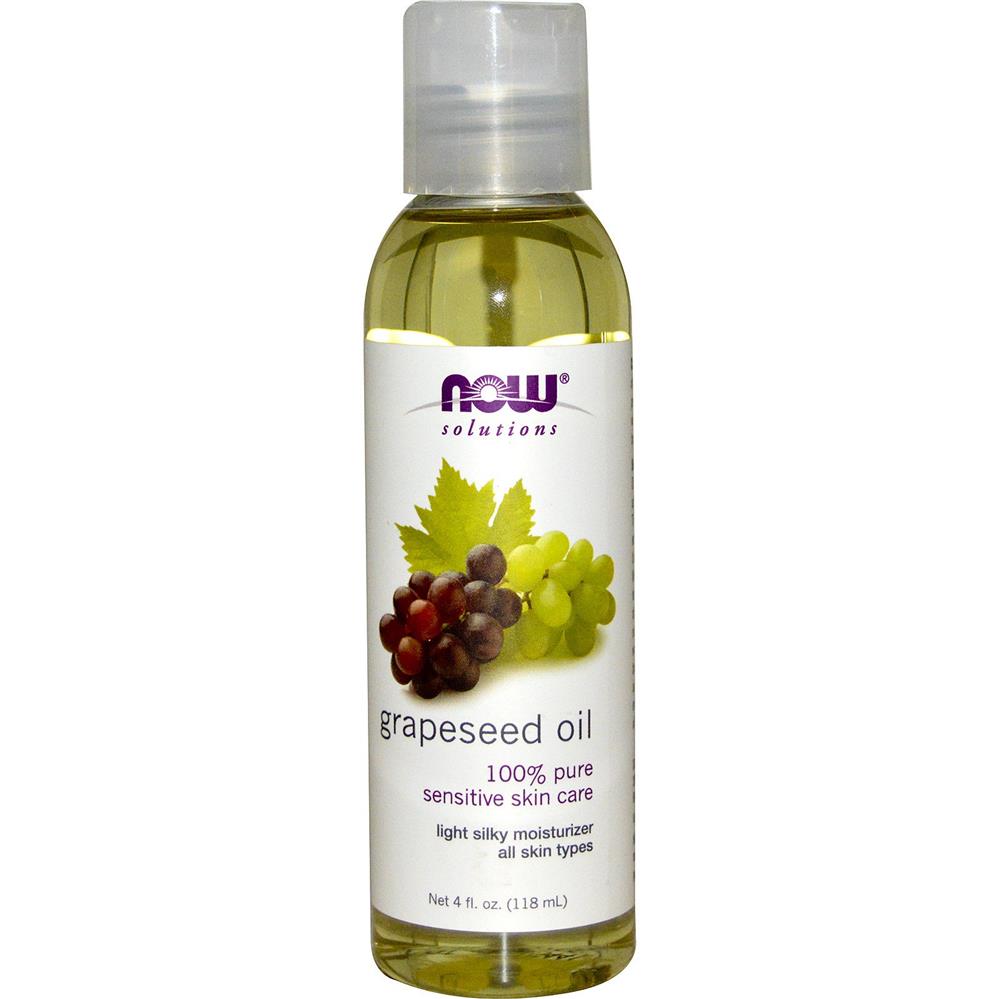 Now Grapeseed Oil 4Oz