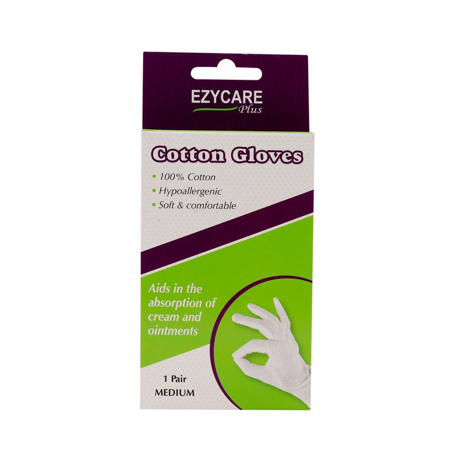 Ezy Care Cotton Gloves 1 Pair Medium 11913