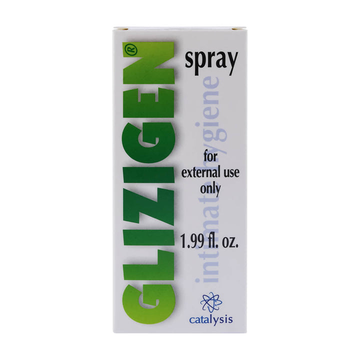 Glizigen Intimate Hygiene Spray 30 ML packaging design