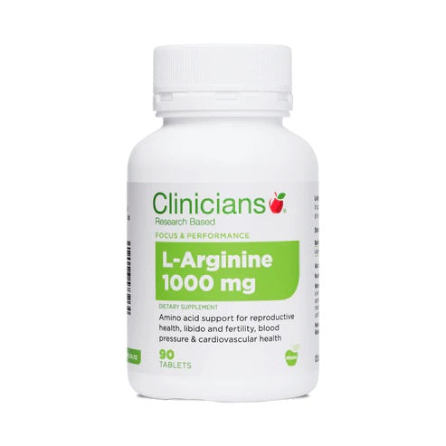 Clinicians L Arginine 1000mg Tablets 90s