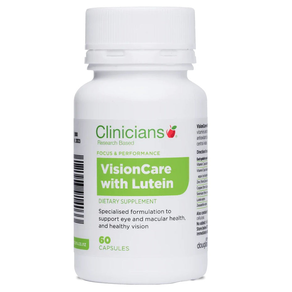 Clinicians Vision Care With Lutein Capsule 60s