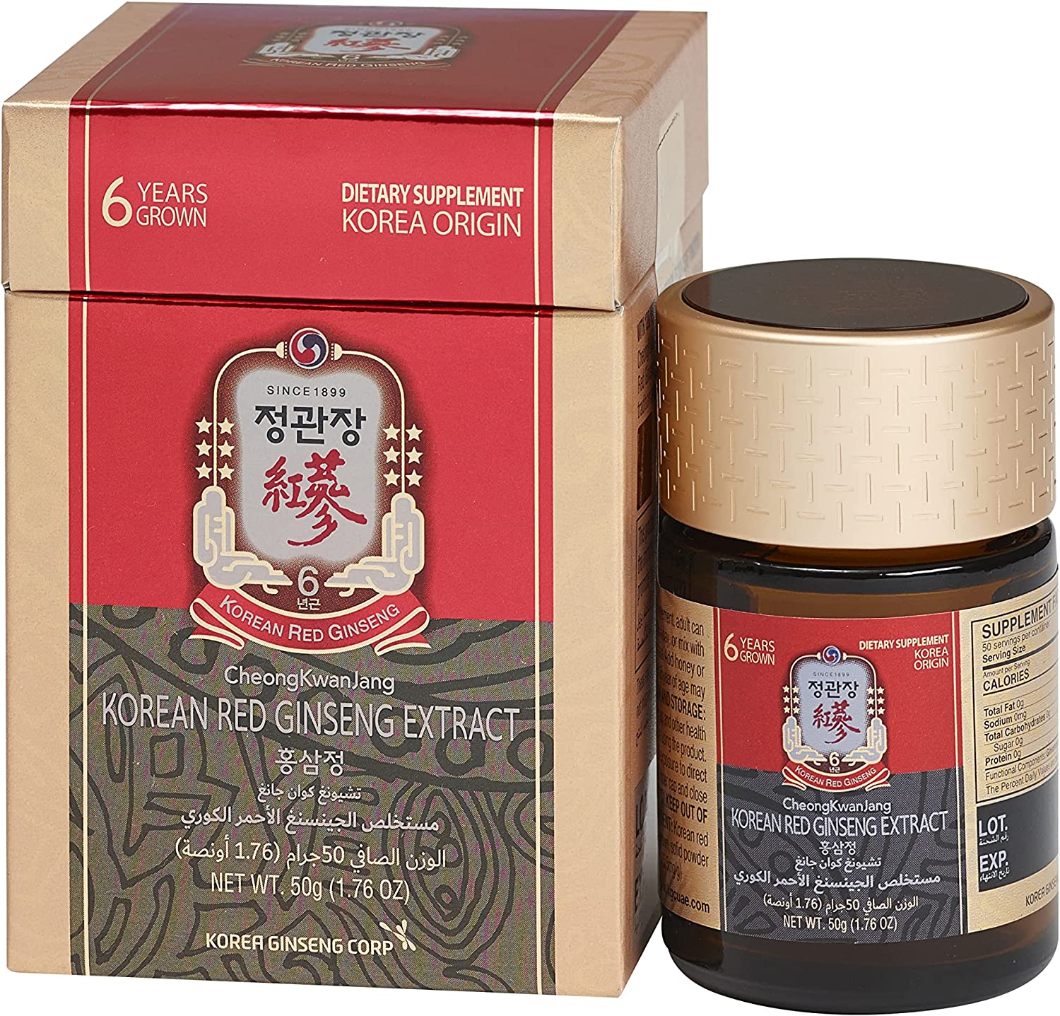 Cheongkwanjang Korean Red Ginseng Extract 50g Al Manara Pharmacy cheongkwanjang-korean-red-ginseng-extract-50g-al-manara-pharmacy