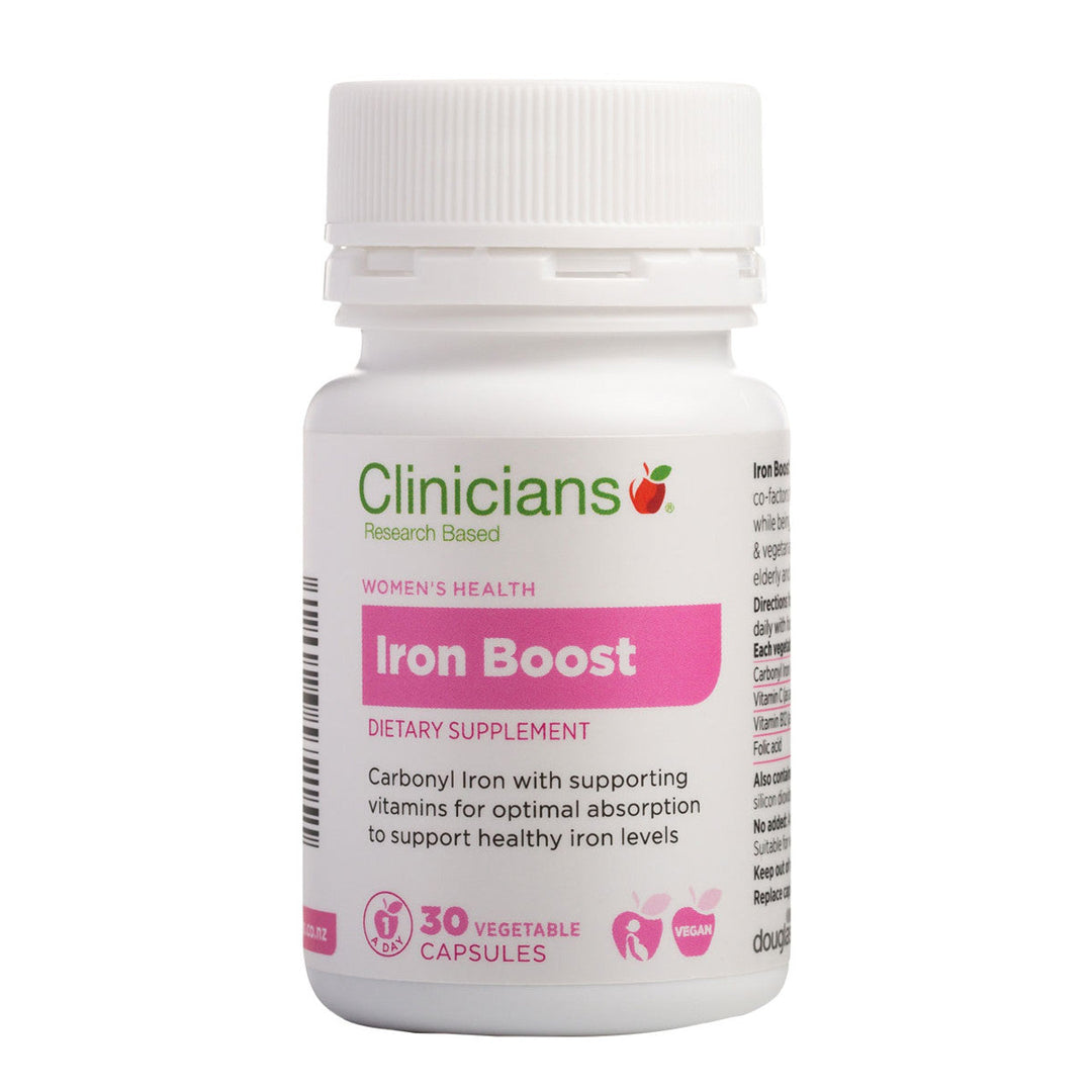 Clinicians Iron Boost Capsule 30s
