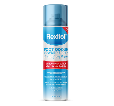 Flexitol Foot Odour Powder  Spray 210ml