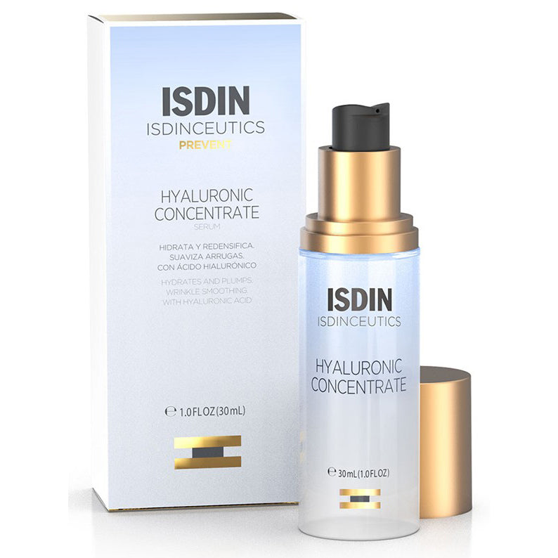 ISDIN Isdinceutics Hyaluronic Concentrate Serum 30ml with packaging.