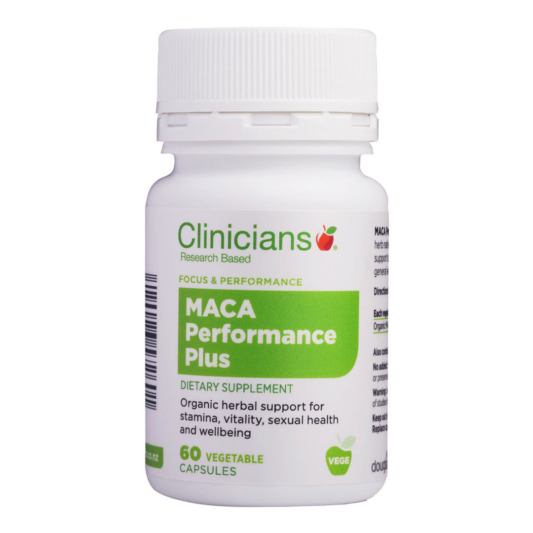 Clinicians MACA Performance Plus Capsule 60s