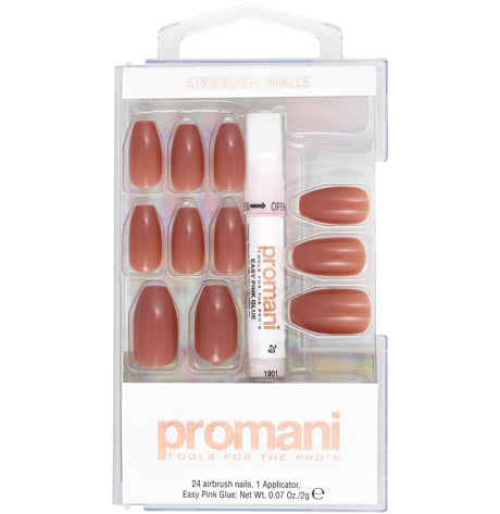 Promani Airbrush Nail Kit Red Wine 5658