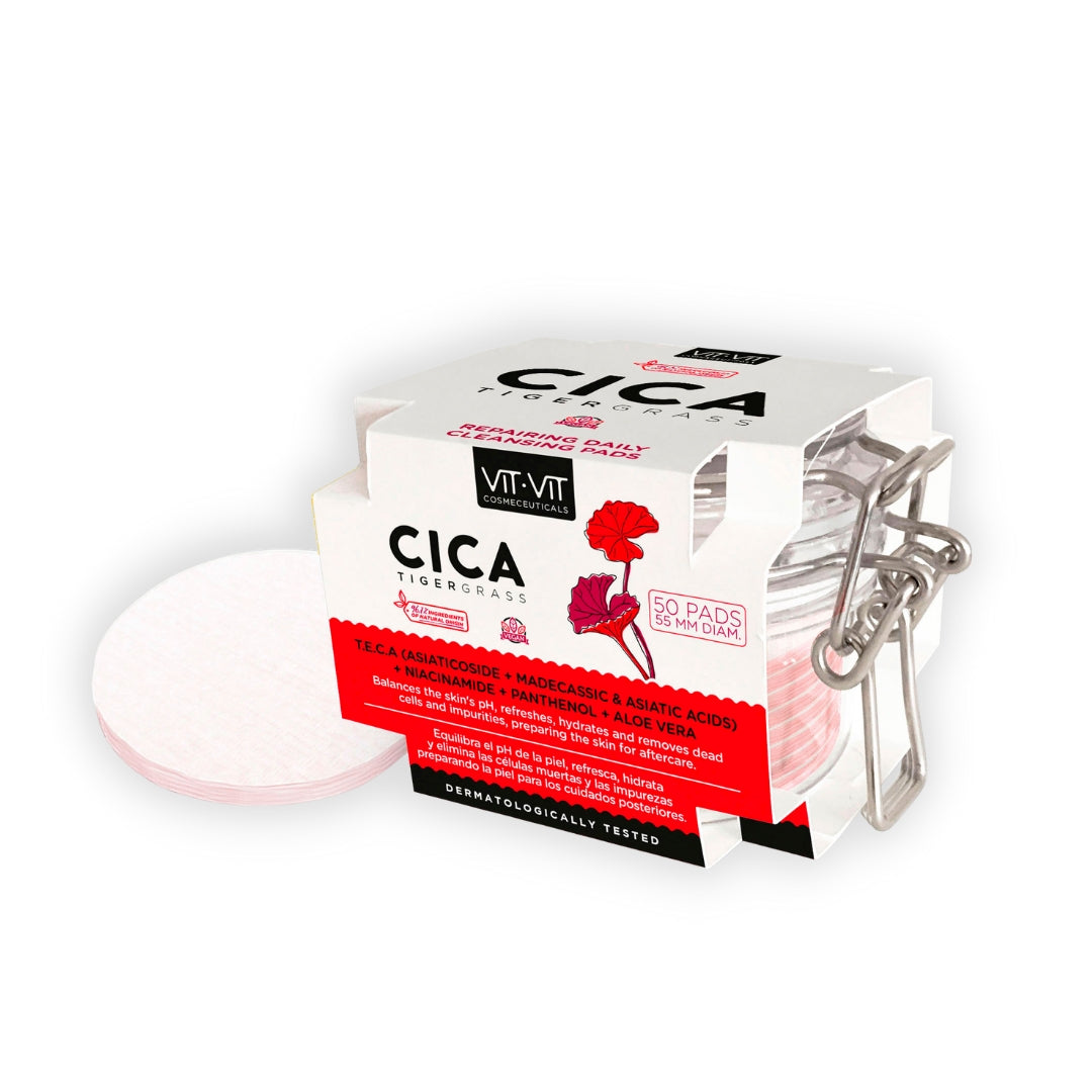 Vit Vit Cleansing Pads Cica 50S for gentle skin care and repair.